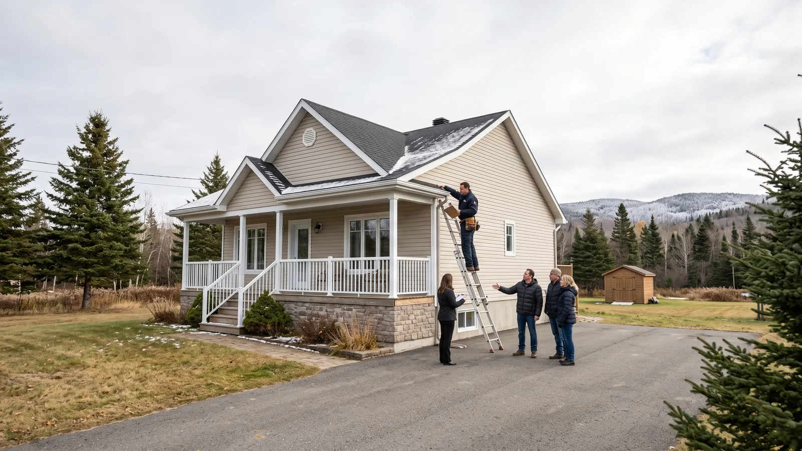 Inspection résidentielle à Saguenay, Québec