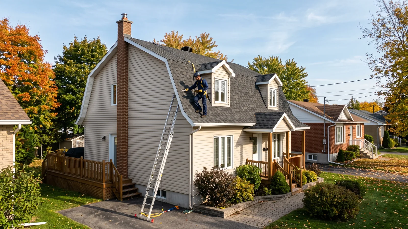 Inspection résidentielle à Mandeville, Québec